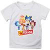 New The Fixies Cartoon Printed Boys Girls T-shirt Summer Round Neck Short Sleeve Fashion Casual Tops Children's T-shirt Clothing