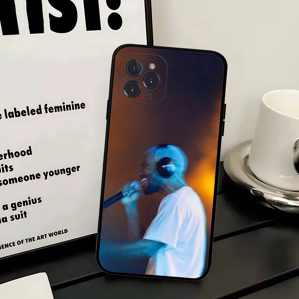 Singer Frank Blonde Oceans Hot Phone Case For iPhone 17 Air 16 15 14 Plus 13 12 Mini 11 Pro Max Black Cover