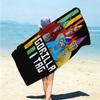1Pc Gorilla Party Celebration Beach Towel Microfiber Beach Towel Thin Absorbent For Beach Swimming Yoga Bath Sports 091796