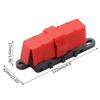 BDFM Car Auto Fuses Holder Bolt-on Fuses Automotive 500A 70V Car Marine Boat Fuses Holders Fusible Link