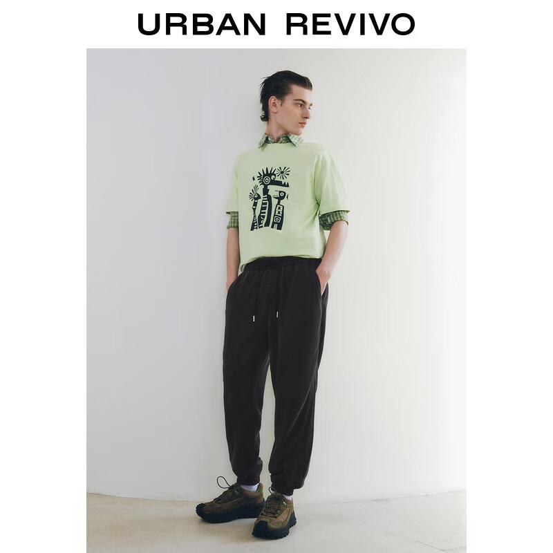 

UR Men s 2025 Spring Drawstring Jogger Denim Pants 30