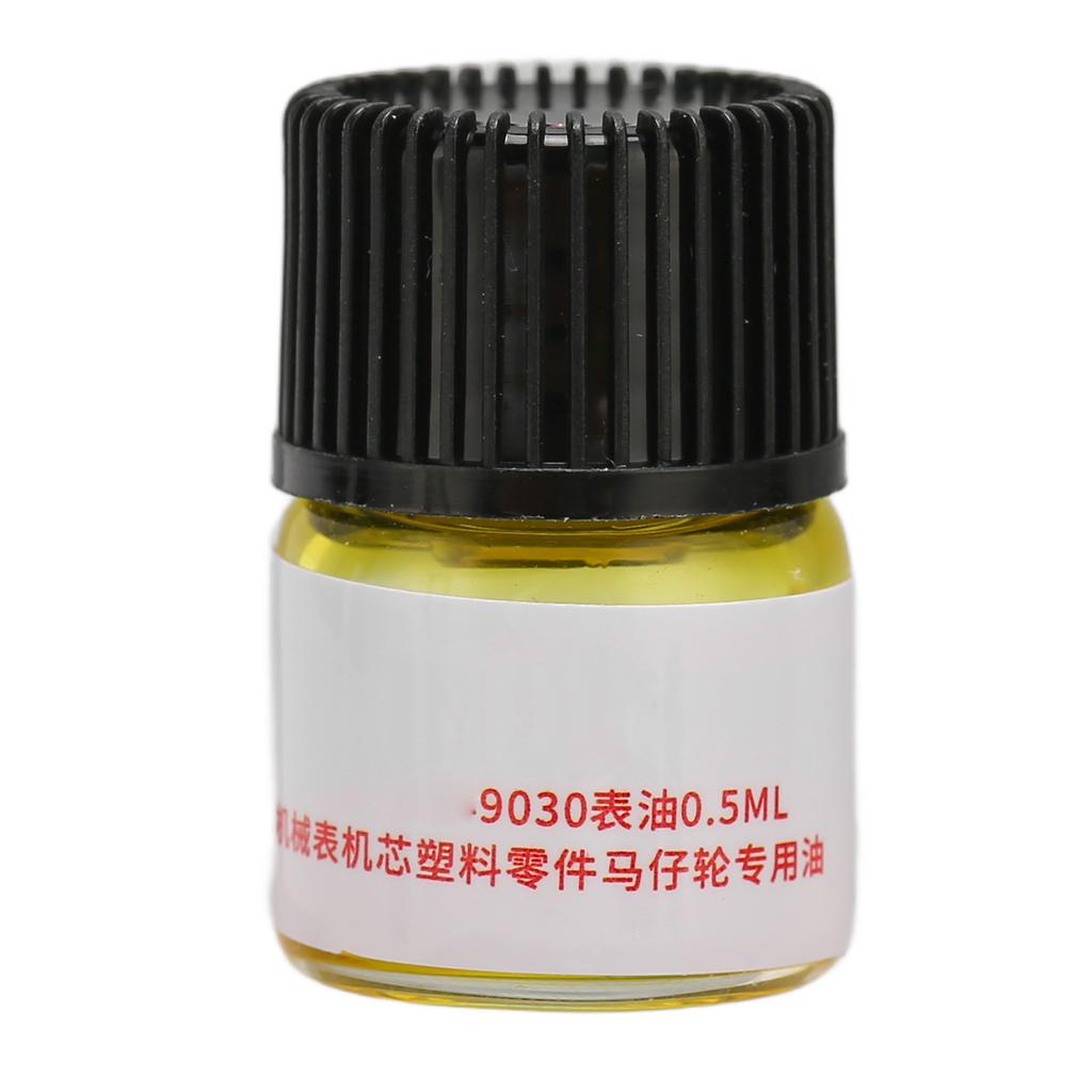 9030 Watch Oil Portable Fluid Diluted Clock Synthetic Oil for Repair Watch Accuracy Mechanics 0.5ml