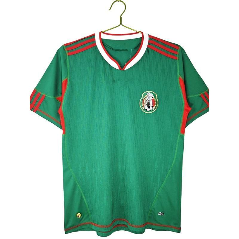 Mexico National Team Retro Football Jersey Short Sleeve Sports Top Men Women