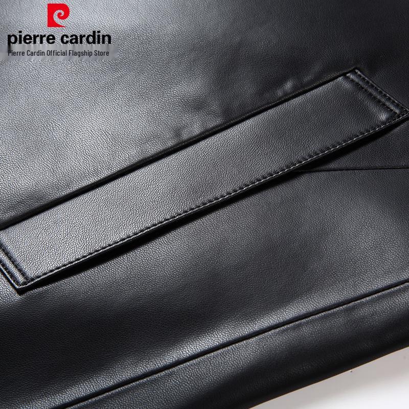 Pierre Cardin Men's Top-Grain Lambskin Leather Jacket