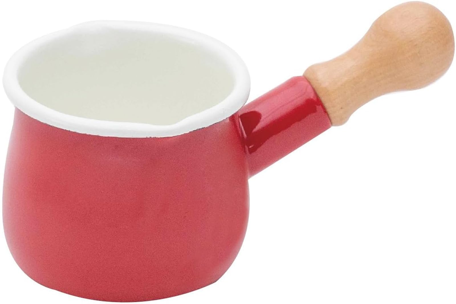 

Toyo Horo pure Enamel Milk Pan RD Size: Body: Approx. W19.5 D10.3 H8.8, Depth 8.8cm PU-2303-RD