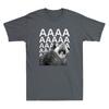 Screaming Possum Aaaa Cute Funny Opossum Dank Meme Vintage Unisexs Cotton TShirt
