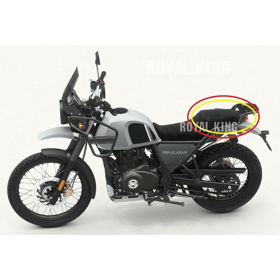 Royal Enfield Touring Passenger Seat Black With Free Oil Filter Himalayan 411cc