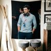 Carlos Sainz Wall Tapestry Aesthetic Wall Hanging Printed Fabric Blanket Decorative Tapestries for Bedroom Living Room Home Decor