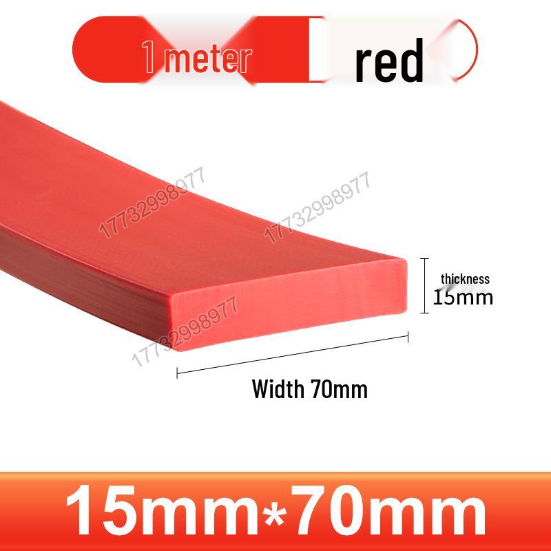 High-Temperature Resistant Transparent Silicone Rubber Sealing Strip