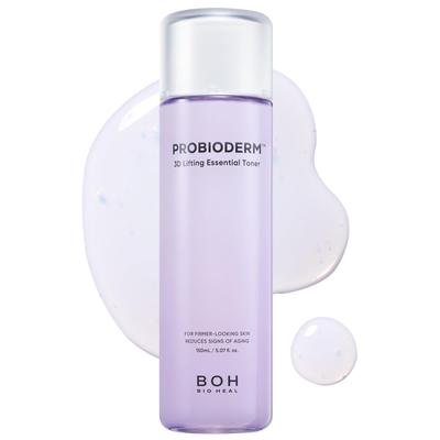 BOH Probioderm 3D Lifting Essential Highly Moisturizing for Dry Improves Korean 3D Volume and Firmness Toner, 150mL, Skin, Elasticity, Cosmetics,