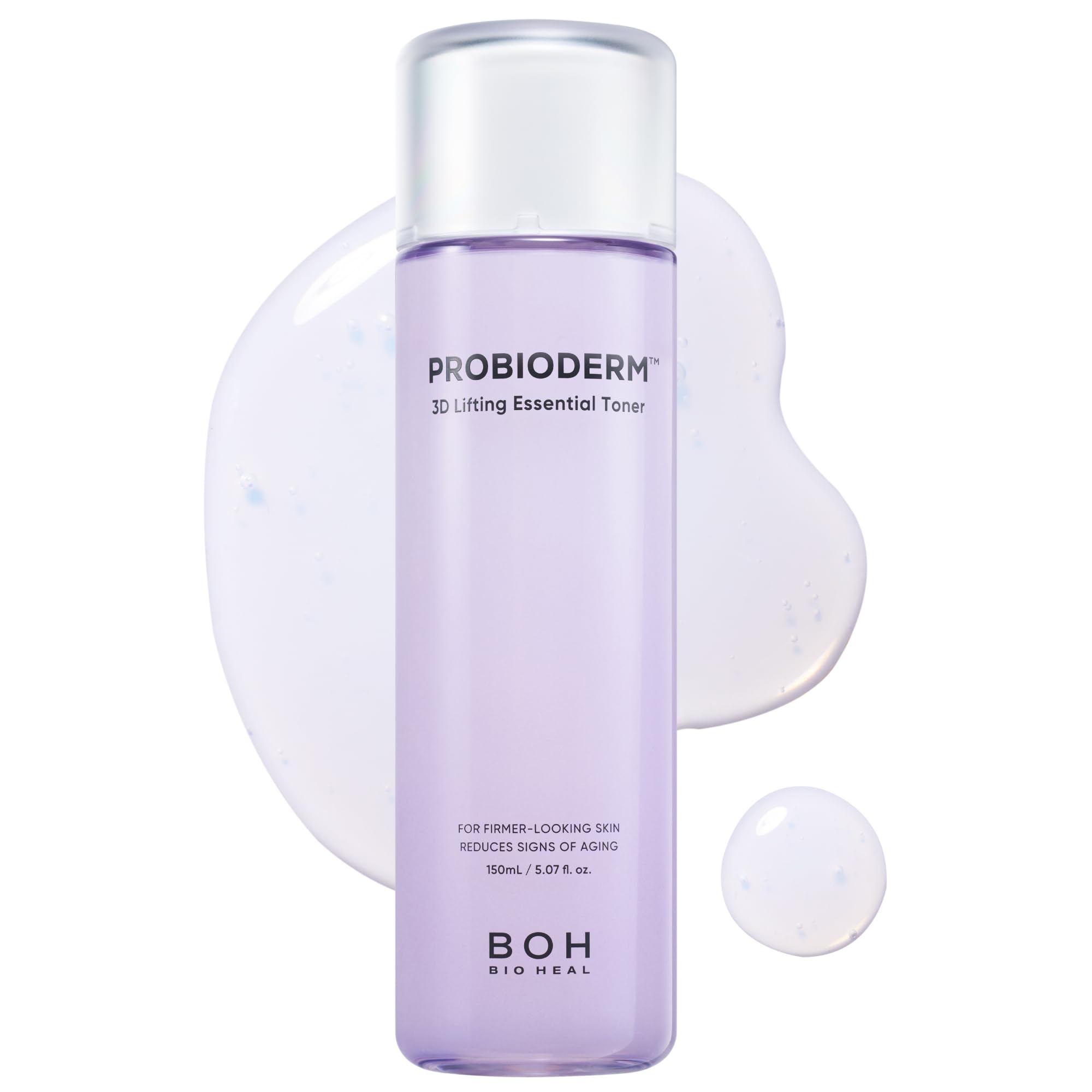 

BOH Probioderm 3D Lifting Essential Высокоувлажняющий для Сухой Улучшает Корейский 3D Объем и Упругость Тонер, 150 мл, Кожа, Эластичность, Косметика,