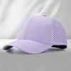 Summer sunscreen sunshade anti-splashing baseball cap embroidery printing laser punching mesh sun hat