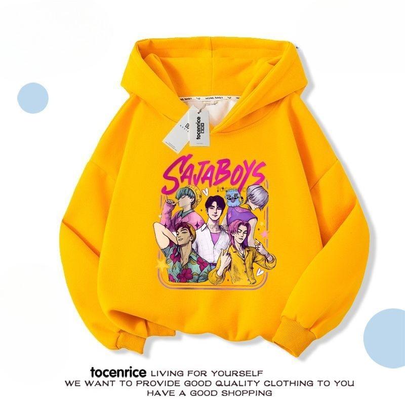 Children's Fashion Witch Hunt Team Hoodies, Spring and Autumn Boys' and Girls' Casual Long-sleeved Hoodies