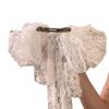 Elegant Lace Butterfly Bow Hair Clip For Women With Handcrafted Design For Bridal And Formal Wear