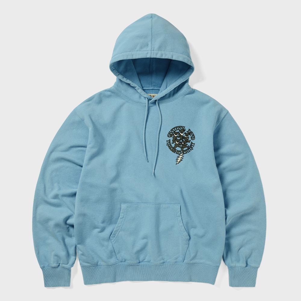 Это Никогда Не Так Хорошая Толстовка с Молнией Светло-Синяя S