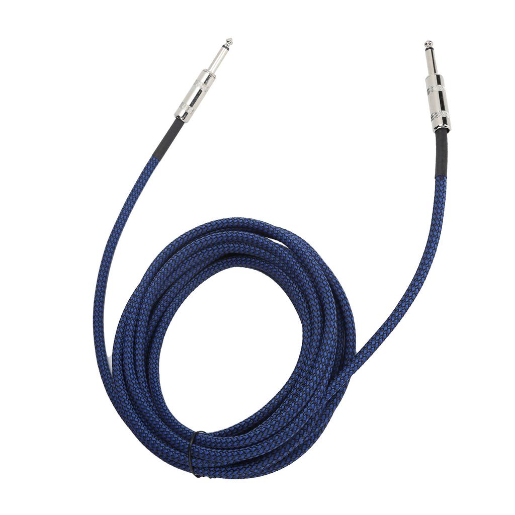 JORINDO 6.35mm Guitar Cable Low Noise Musical Instrument Amp Cord 1 4in 6m   19.7ft