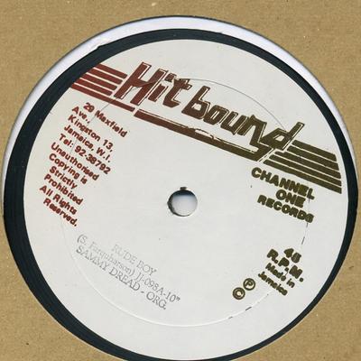10inch Record SAMMY DREAD - Rude Boy JJ098 Hit Bound UK Reggae, Ska & Dub Used
