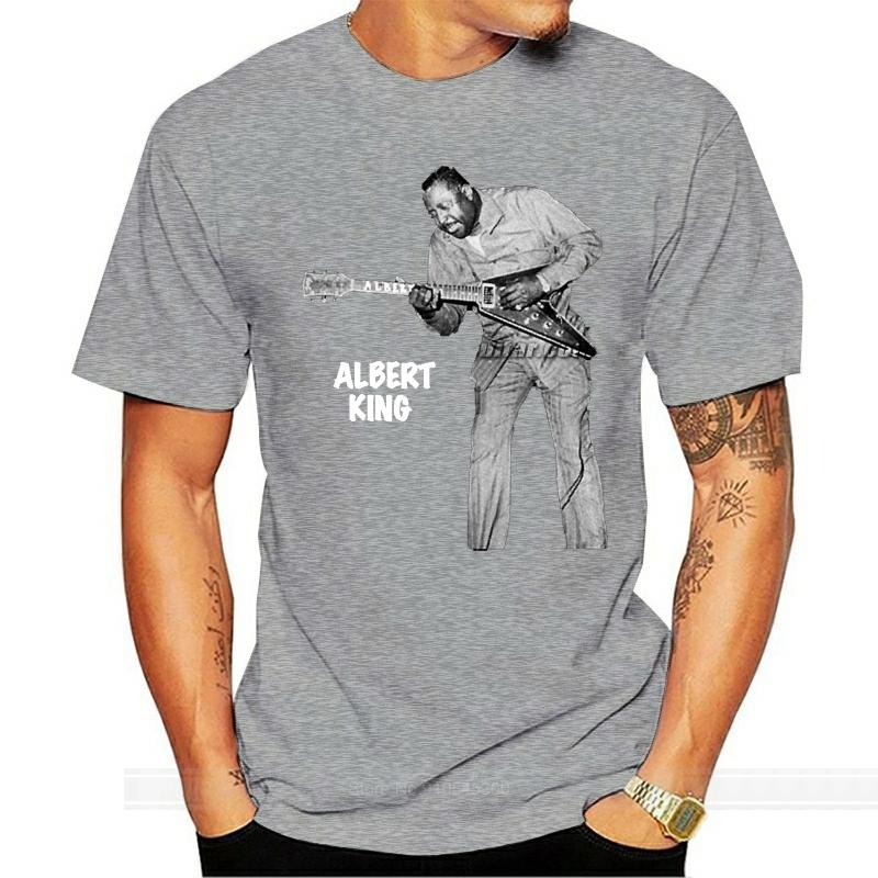 

Albert King Tee Blues Singer Songwriter Musician S3XL TShirt New Hot Summer Casual T Shirt Printing Punk Tops 3XL