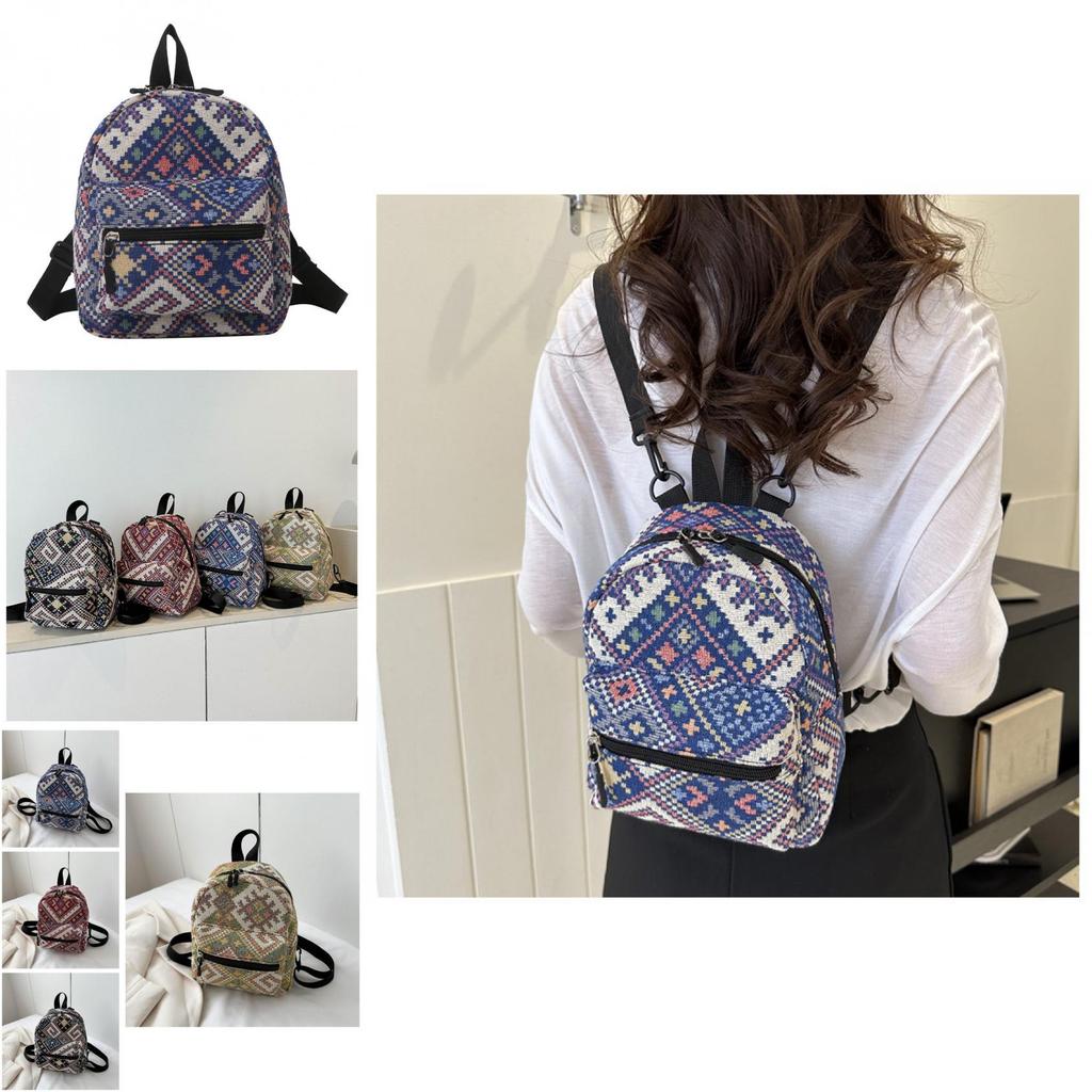 Unique Fashionable Canvas Backpack With Stunning Embroidery For Stylish Women In 2023