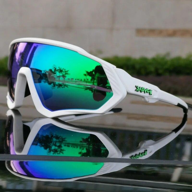 Ochelari de ciclism sport polarizați cu 5 lentile Ochelari de soare pentru ciclism Mtb Bărbați Femei Pescuit Ochelari de alergare Ochelari de protecție la modă Ochelari pentru bicicletă
