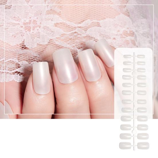 Jednobarevné kreativní záplaty na nehty Dekor Odnímatelné
