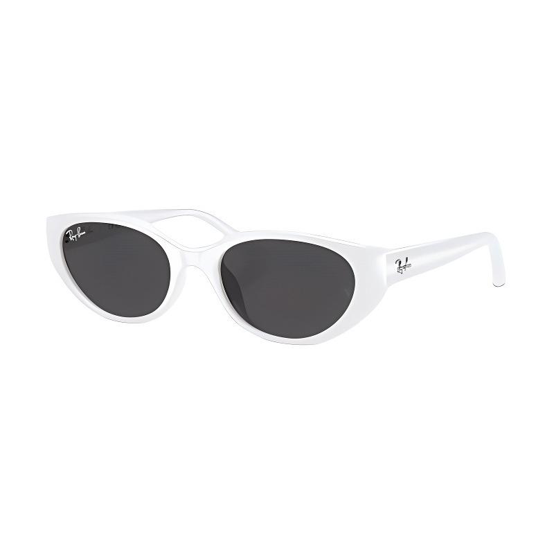 RAYBAN Irregular Geometry Sunglasses Unisex Couple Style 0RB4457D677287