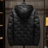 Warm Cotton Jacket Men's Winter Down Jacket Winter Coat Hooded Cotton Jacket
