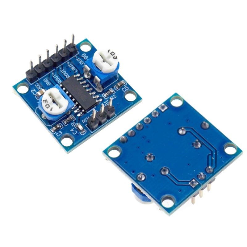 1-5Pcs PAM8406 Digital Amplifier Board With Volume Potentiometer 5Wx2 Stereo M70