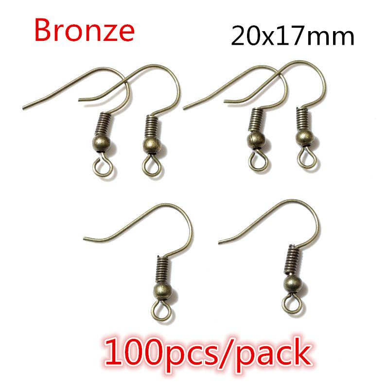 50-200pcs DIY Jewelry Making Accessories Findings Earring Hooks/Jump Rings/Lobster Clasps Craft Jewelry Findings