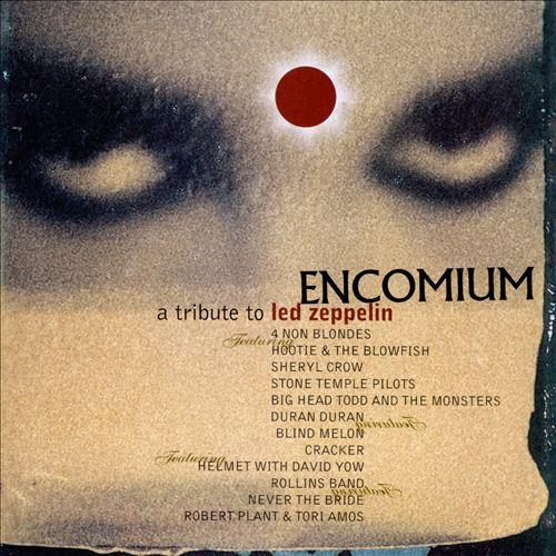

CD VARIOUS ARTISTS Encomium A Tribute To Led Zeppelin 7567827312 Atlantic 1995 Europe Rock Used