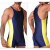 Mens Wrestling Singlet Compression Athletic Bodysuit MMA Boxing Triathlon Powerlifting Gym Fitness