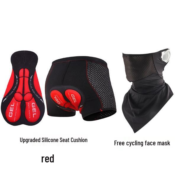 Cycling Underwear for Men & Women: Silicone-Padded, Quick-Dry Mountain & Road Bike Shorts - All-Season Wear