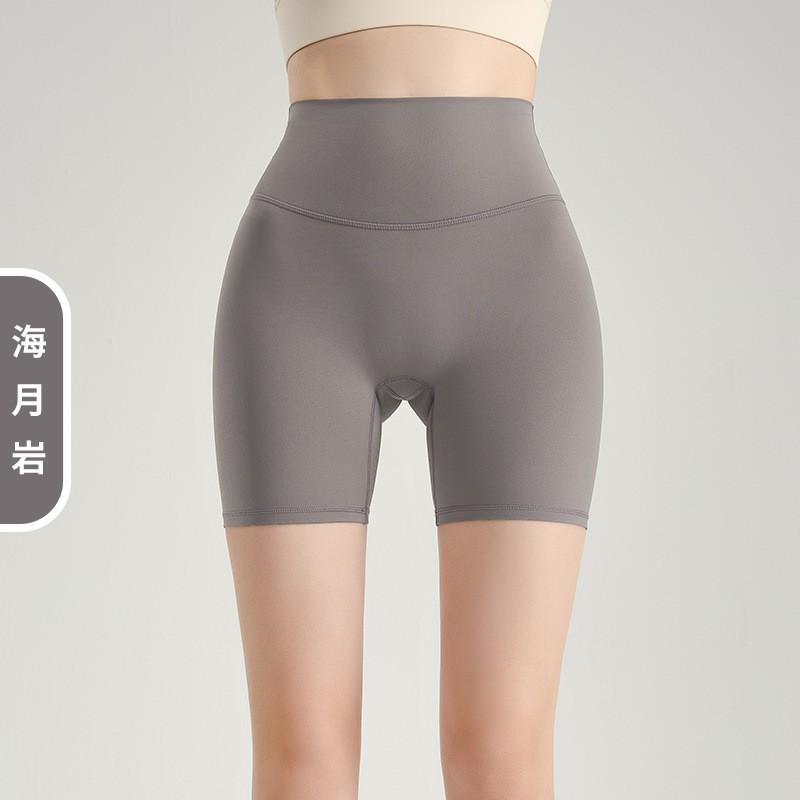 High-Waisted Yoga Shorts Women Breathable Compression 3/4 Leggings Running Gym Cycling Fitness