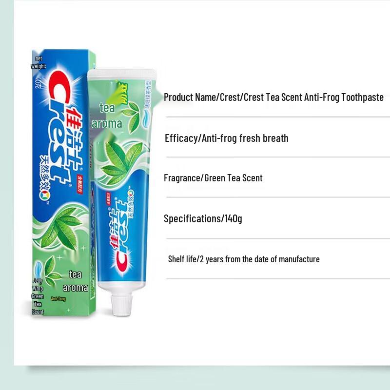 

Crest Green Tea Fresh Breath Toothpaste