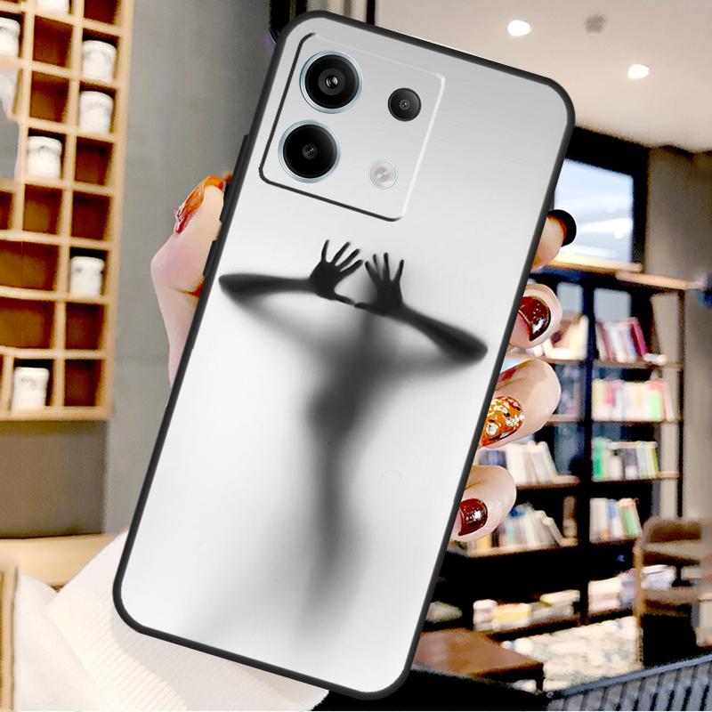 

Woman Silhouettes For Xiaomi Redmi Note 14 Pro 13 12 11 9 10 15 Pro Plus Case For Redmi 15 15C 14C 10C 12C 13C Redmi Note 14 Pro 5G