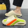 High Quality Platform Slides For Men Fashion Casual White Air Slippers Men Summer Soft Comfortable Outdoor Beach Men's Slippers