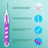20Pcs/Box Interdental Brush Dental Teeth Brush Oral Cleaning Tool Removes Food And Plaque Cleaning Tools Soft Micro Brushes