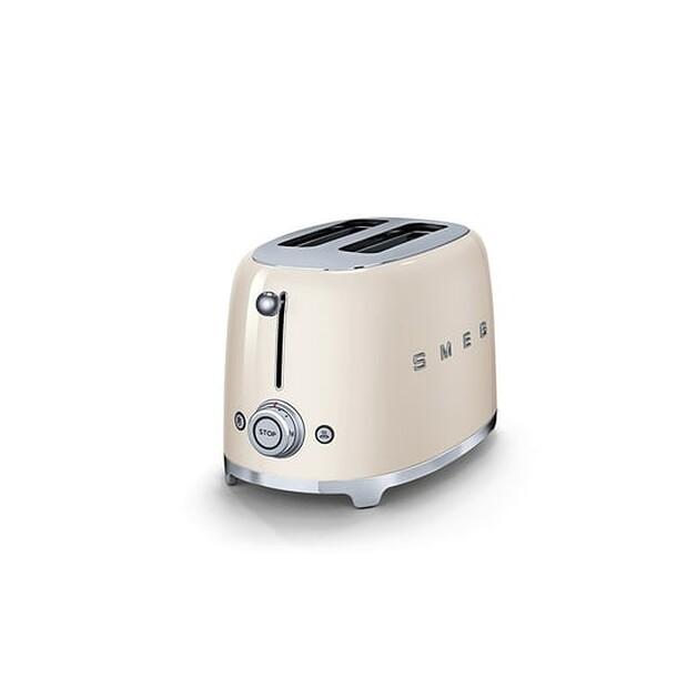 Toaster SMEG 50er-Jahre-Stil TSF01CREU