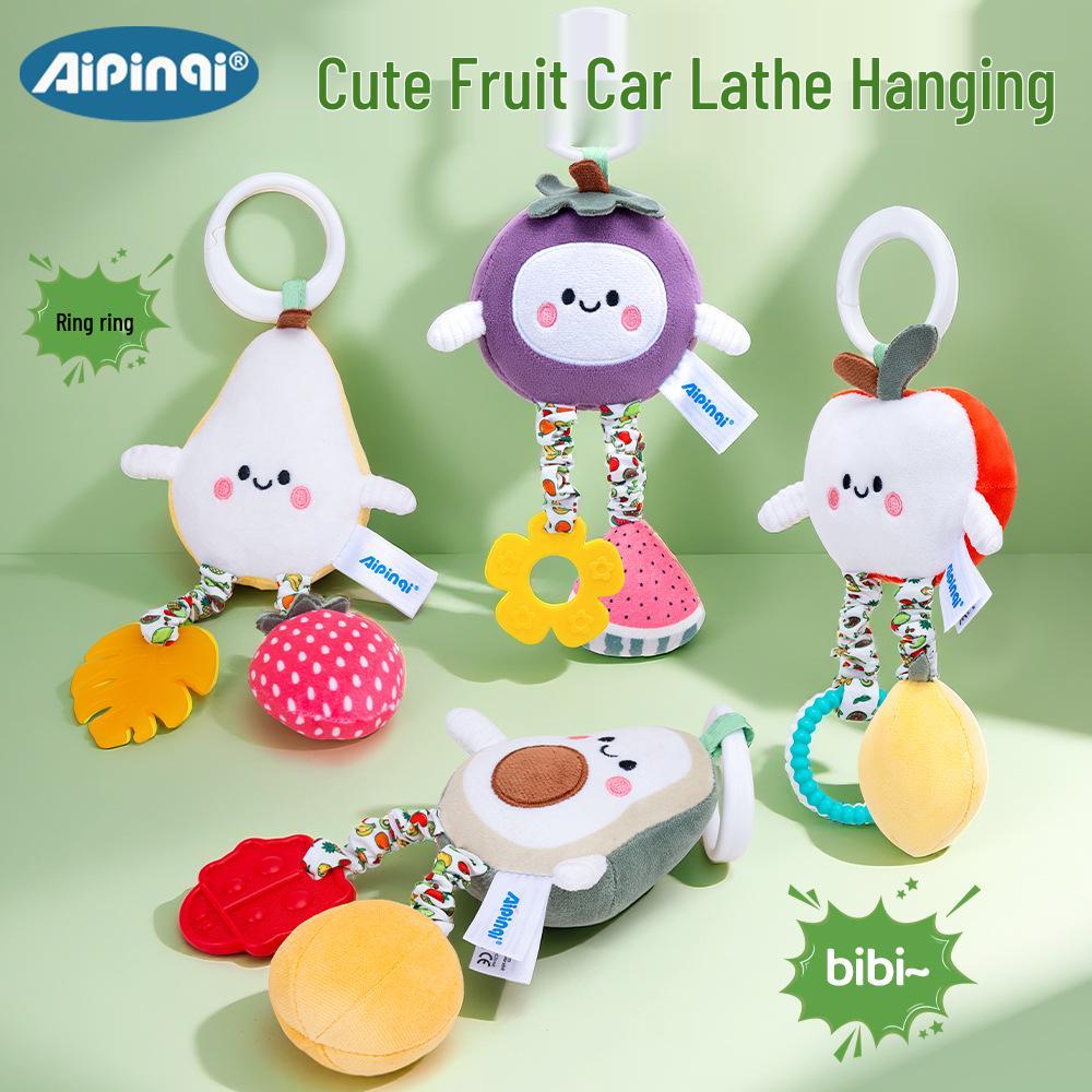 2026 New Style Cross-Border Baby Stroller Fruit Plush Soothing Crib Toy