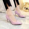 Fashion Aphixta Shoes Woman 7cm Or 10cm High Heel Pumps Red Thin Heels Women Shoes Wedding Party Leisure Nude Super Big Szie 48