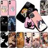 Eyes Cat Meow Kitten Paw Phone Case for Apple iPhone 17 Pro XS Max Air 6 7 8 Plus 5 + SE 2022 SE2 16E 8+ Protective Cover