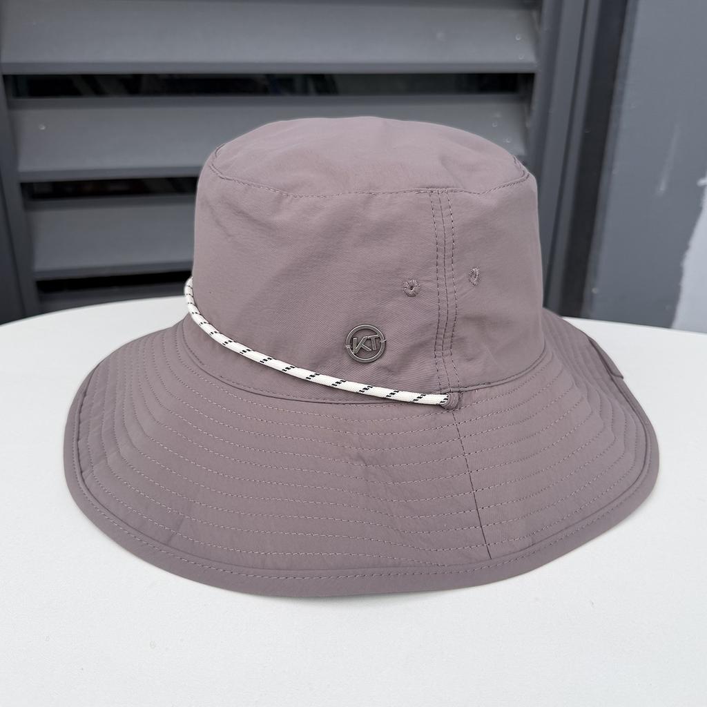 New double-sided sun hat women's summer outdoor large brim anti-ultraviolet bucket hat casual versatile mountaineering hat
