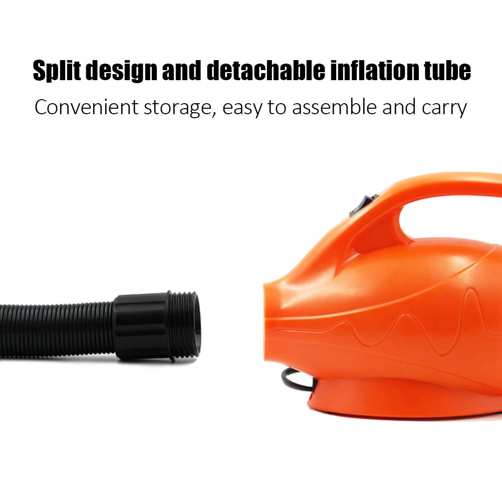 AC Electric Pump for Inflatables Air Mattress Pump Air Bed Pool Toy Raft Boat Quick Electric Air Pump with 4pcs Air