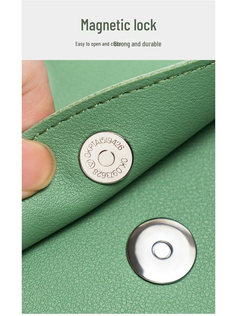 Imitation Leather A4 File Bag: Large Capacity Document Holder, Customizable with Company Logo