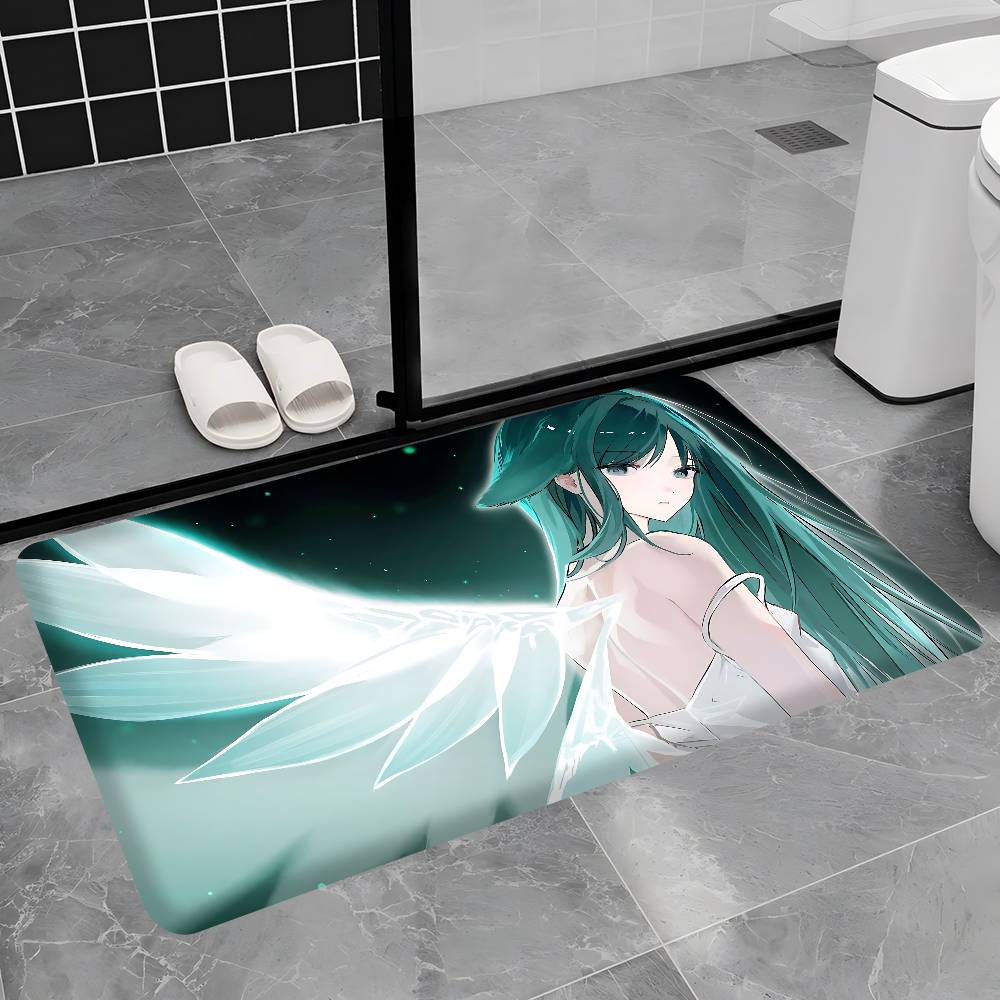 Horror Game The Song Of Saya Floor Mat INS Style Soft Bedroom Floor House Laundry Room Mat Anti-skid Household Carpets