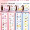Cartoon Name Stickers for Kids: Cute, Self-Adhesive Labels for Kindergarten & First Grade Girls
