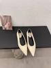 Fashion Spring summer new shallow mouth pointed temperament Baotou casual flat shoes simple comfortable versatile women's shoes