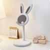 Mobile Phone Holder Adjustable Height Telescopic Stand 22.7-31.7cm Cute Bunny Ear Design Phone Mount for Desk Office Decor
