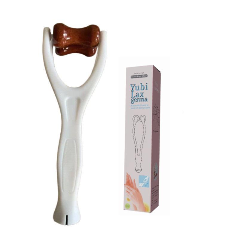 Holz Magnetische Perlen Finger Massage Roller