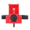 2PCS Clamp On Circuit Breaker Tagout Device Blade Teeth Bite Design Circuit Breaker Lockout Device